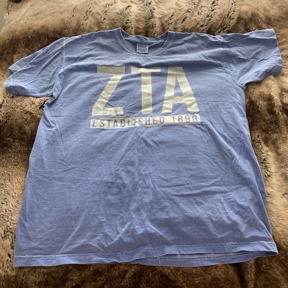 Zeta Tau Alpha ZTA Comfort Colors T-shirt